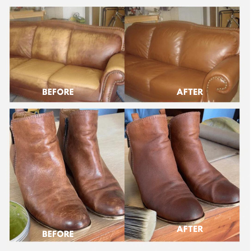 LEATHER REPAIR CREAM + FREE BRUSH