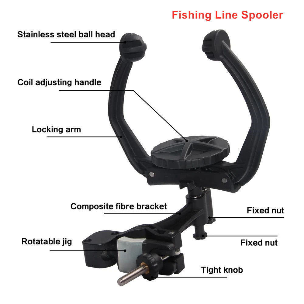 Semi-Annual Sale-30% OFF🐠Fishing Line Winder Spooler