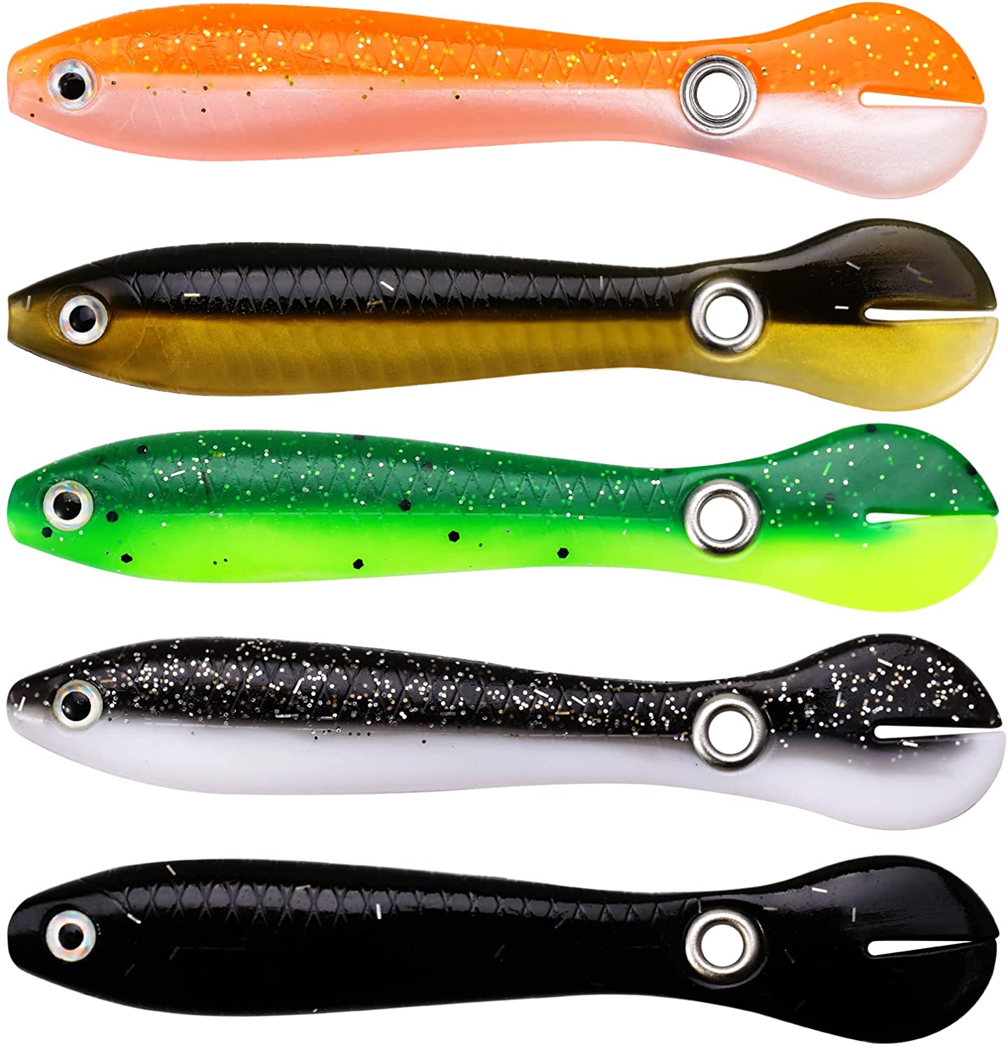 Semi-Annual Sale-49% OFF🐠Soft Bionic Fishing Lures wd Hooks