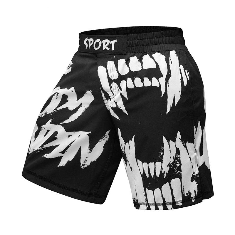 Short de sport Jiu Jitsu Sanda pour hommes