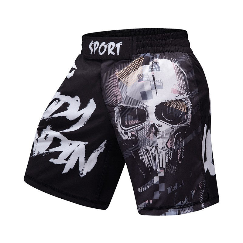 Short de sport Jiu Jitsu Sanda pour hommes