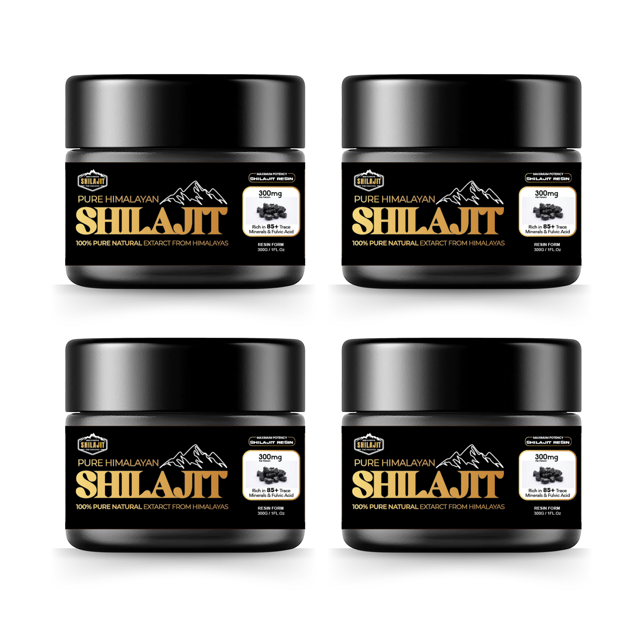 100% Pure organic Himalayan Shilajit Resin