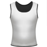 Corset de Fitness pour hommes, vêtement sculptant la chaleur, chemise anti-transpiration, gilet modelant le corps