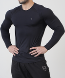 Buy FULL SLEEVE BLACK ALPHA TEE