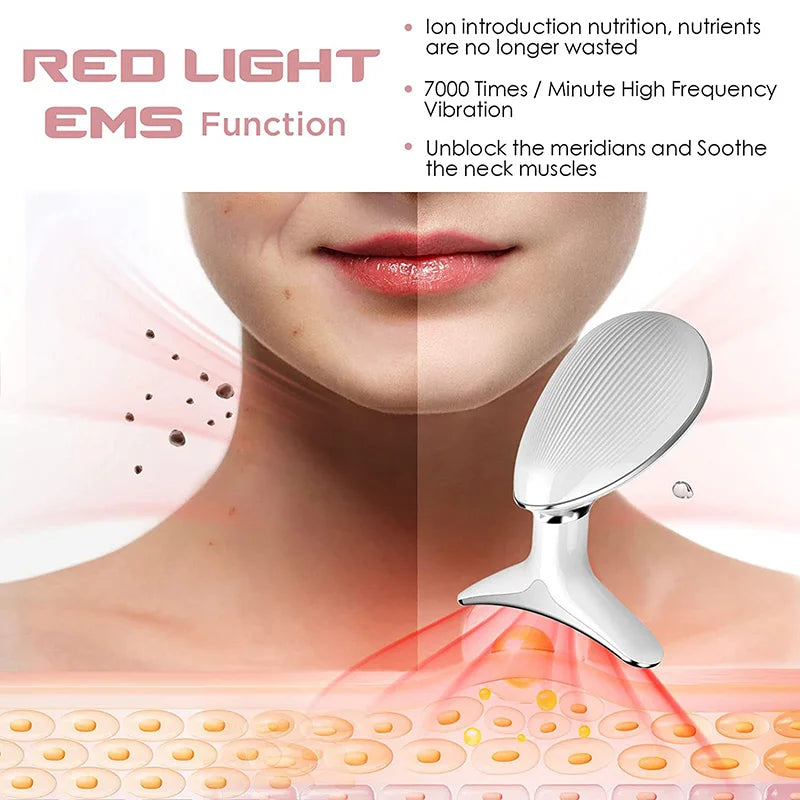 3 in 1 Face Lifting EMS Red Light Therapy Device