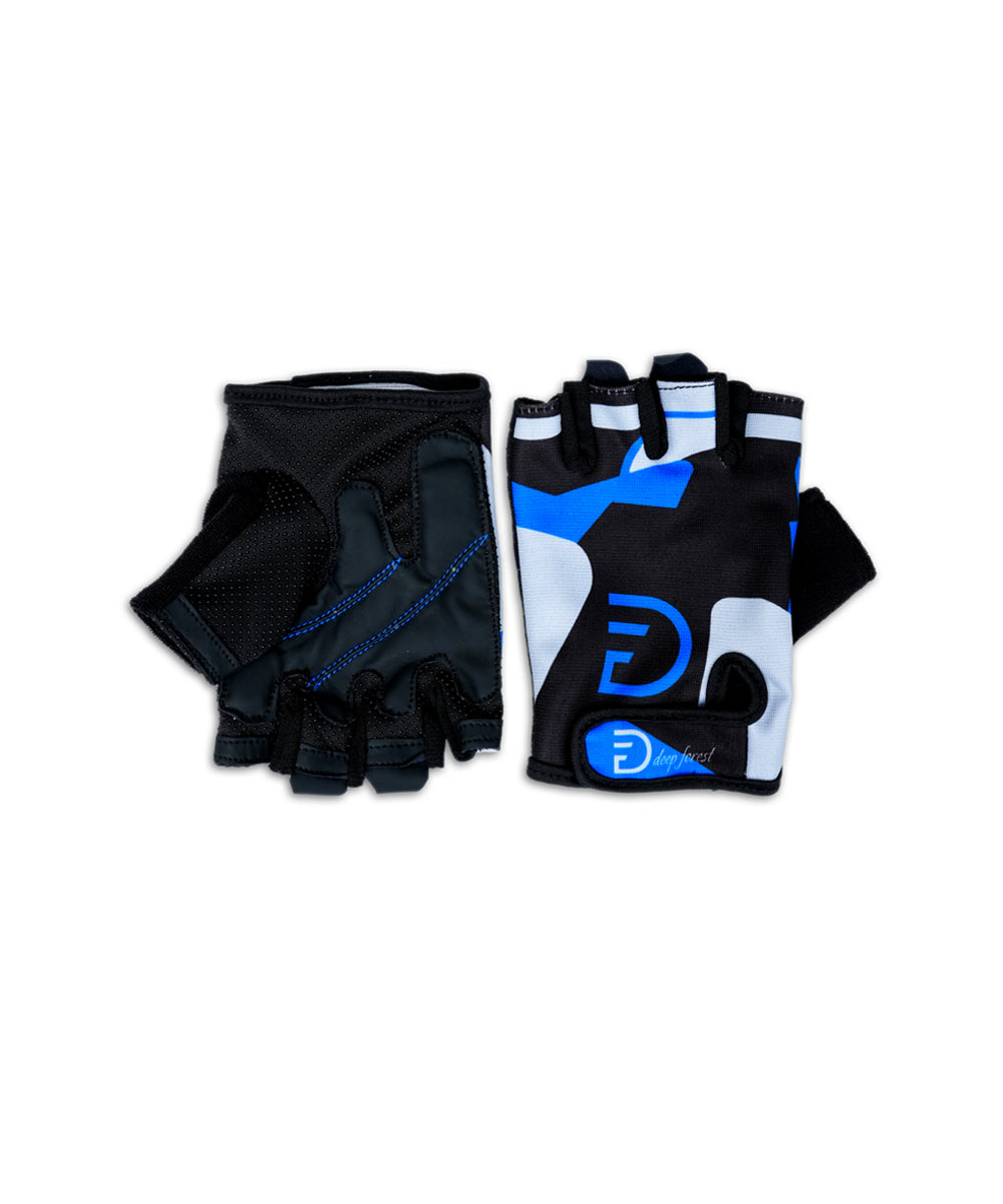 Dark Sky Grey Touch Silver Lining Shadow Gloves