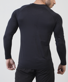 Buy FULL SLEEVE BLACK ALPHA TEE