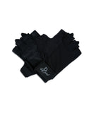 Luxe noir glove collection Jet Set Leather Gloves Noir Elite Leather Gloves