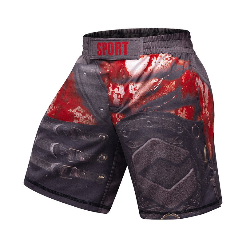 Short de sport Jiu Jitsu Sanda pour hommes