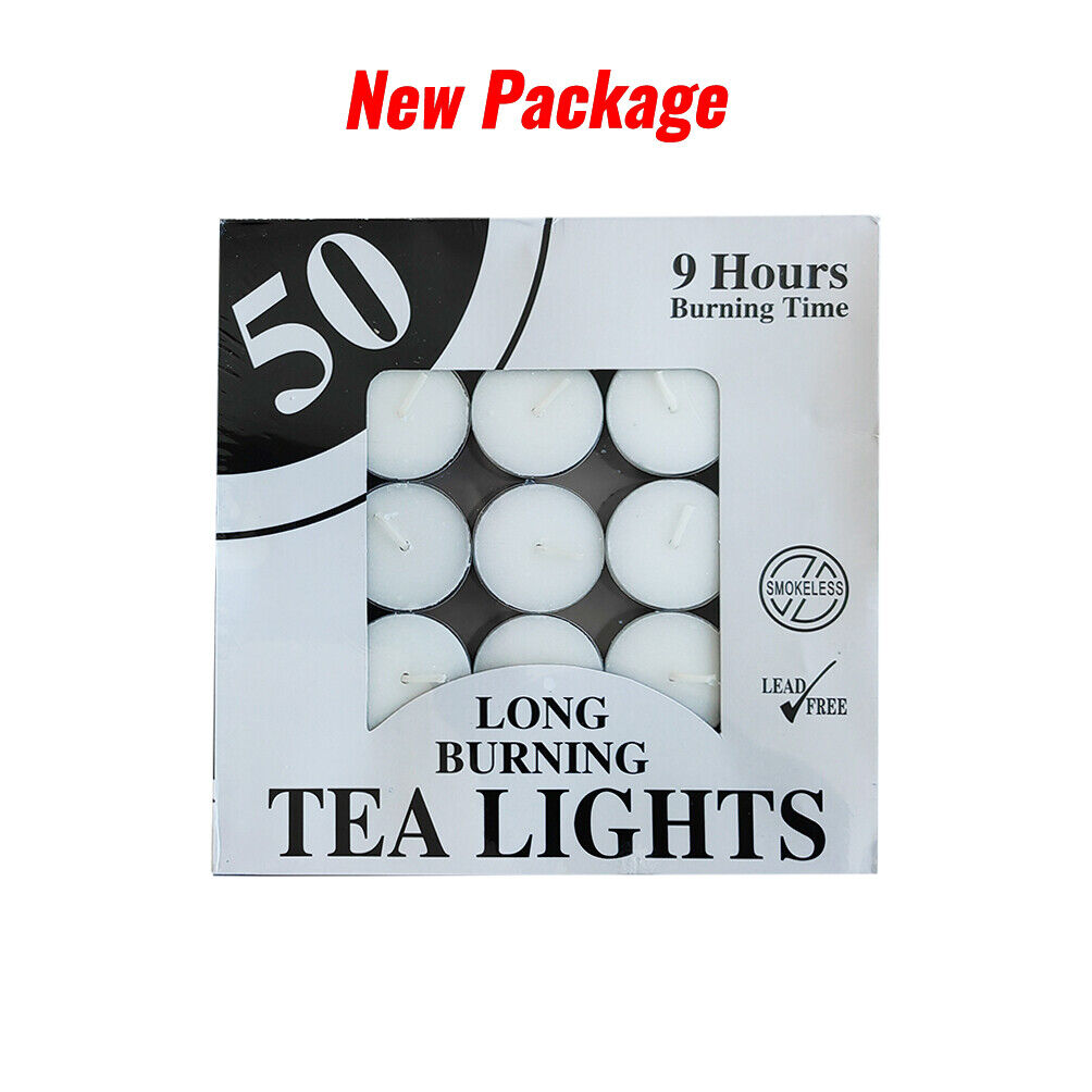 9 Hours Tealight Candle Tea Light Candles Tealights Home Decor Party Unscented