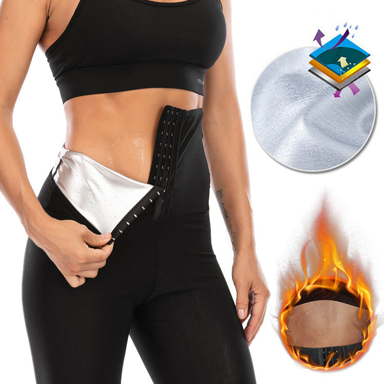 Pantalons longs de Sauna, exercice de Fitness, Leggings de sueur thermique chauds, pantalon amincissant d'entraînement