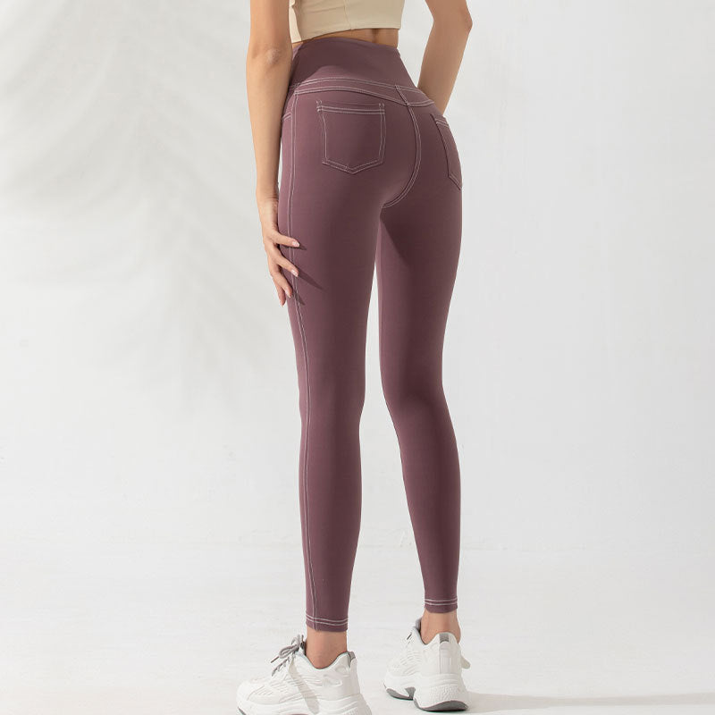 Peach Buttock Yoga Pants