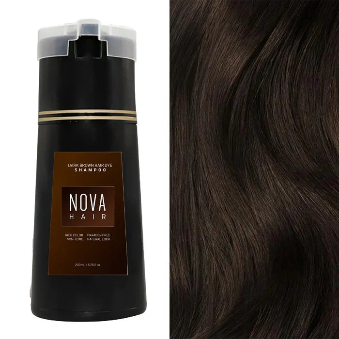 PROMO DEAL 50% OFF Today🔥 -NovaHair Instant Dye Shampoo